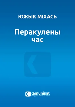 Михась Южик Перакулены час обложка книги