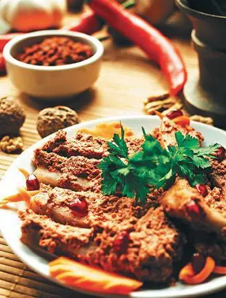 Основные продукты Поросенок 1 кг Грецкие орехи 200 г Чеснок 10 г Сухая - фото 19
