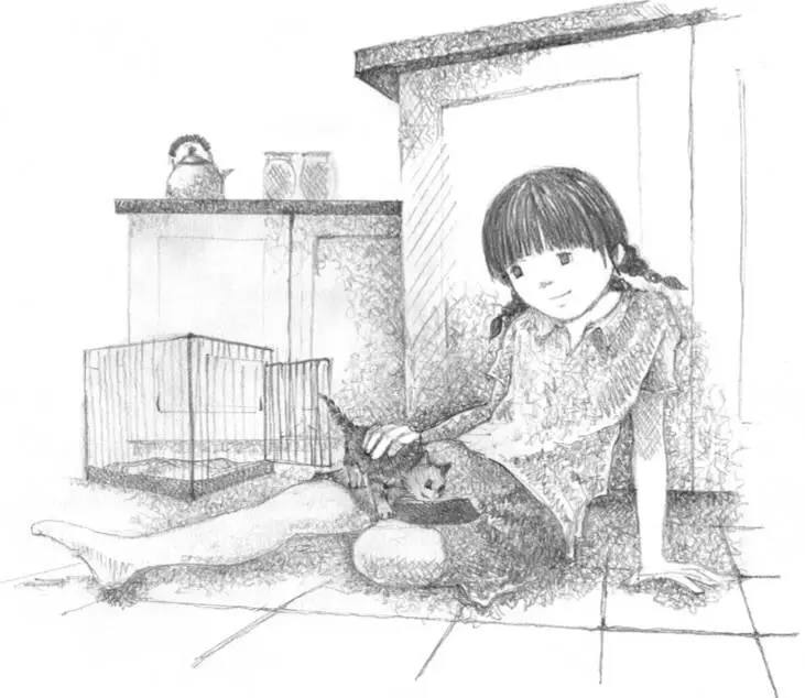 Slowly carefully he settled down into a crouch on Emmas lap She was still - фото 48
