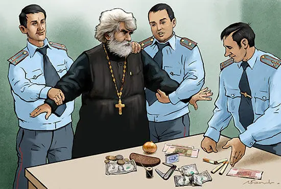 Вот уж точно нехристь так нехристь метнул на него гневный взгляд старец - фото 56