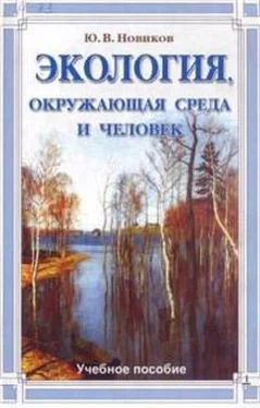 Юрий Новиков Экология, окружающая среда и человек обложка книги