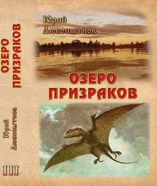 Юрий Любопытнов Озеро призраков обложка книги