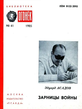 Эдуард Асадов Зарницы войны [Страницы воспоминаний] обложка книги