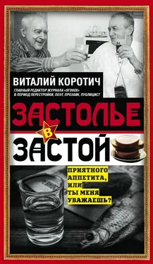 Виталий Коротич Застолье в застой обложка книги