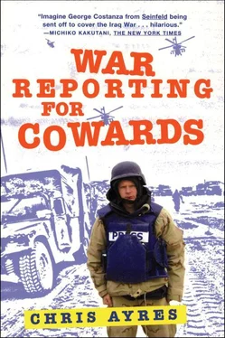 Крис Айрс War Reporting for Cowards обложка книги