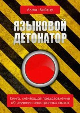 Алекс Байхоу Языковой детонатор обложка книги