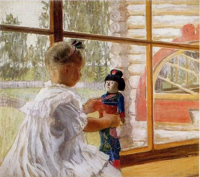 Японская кукла 1908 Б Кустодиев 18781927 Есть еще один центр изготовления - фото 28