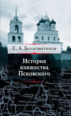 Евфимий Болховитинов История княжества Псковского обложка книги