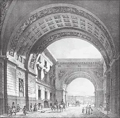 Арка Главного штаба Собственно строительные работы по перестройке домов - фото 102