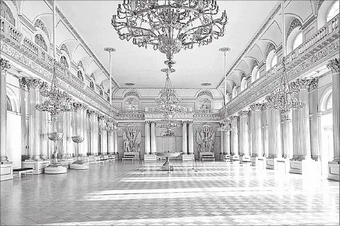 Гербовый зал Военная галерея 1812 г Георгиевский зал Немецкий художник - фото 107