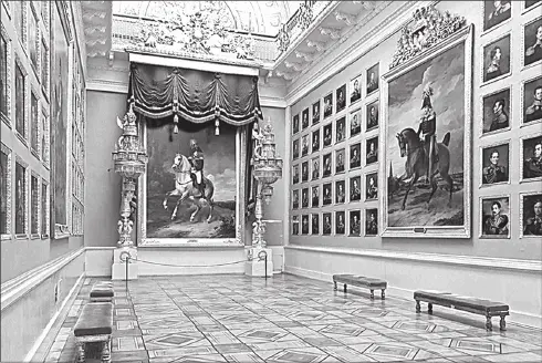 Военная галерея 1812 г Георгиевский зал Немецкий художник Франц Крюгер - фото 108