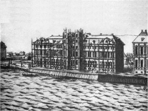Табл XXXVII Кунсткамера в лесах рис Марселиуса 1725 г Табл - фото 38