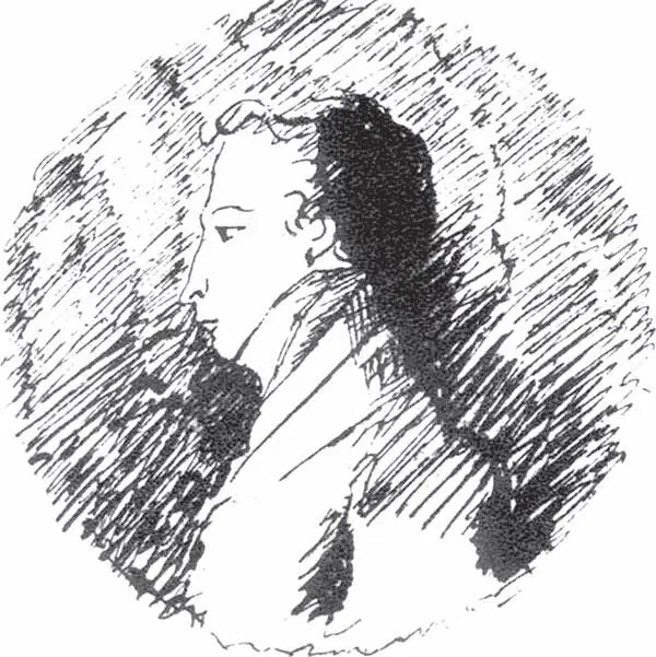Пушкин Автопортрет Вторая половина 1810х годов Евдокия Ивановна рано - фото 17