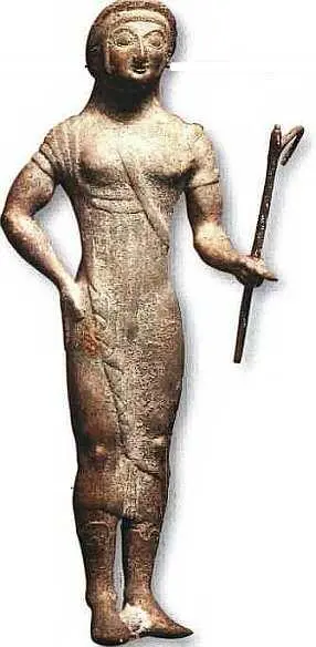 Вертумн этрусский бог садов VI в до н э Бронза Для этрусских мифов - фото 110