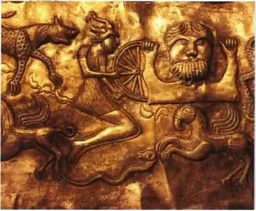 Бог Таранис Колесо символизирует богатство Между II в до н э и III в н - фото 358