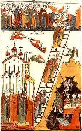 Лествица Иоанна Лествичника 1622 год Москва при даре Михаиле Федоровиче - фото 34