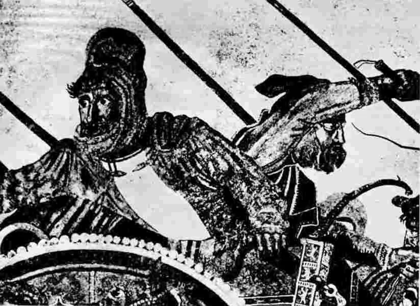 и Дарий III деталь помпейской мозаики Сельские жители владели землей лишь - фото 178