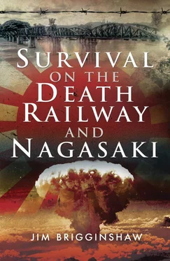 Jim Brigginshaw Survival on the Death Railway and Nagasaki обложка книги