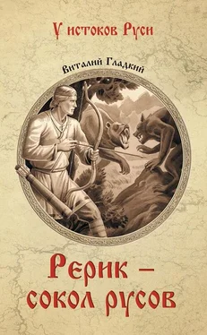 Виталий Гладкий Рерик - сокол русов обложка книги