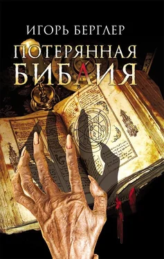 Игорь Берглер Потерянная Библия обложка книги
