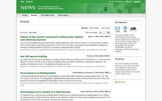 Рис 55 The International Atomic Energy Agencys IAEA portal newsiaeaorg - фото 56