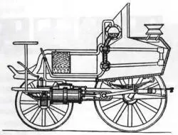 Устройство парового автомобиля Гурнея 1830 В 1835 г француз Асда на - фото 60