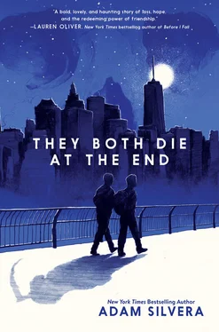 Adam Silvera They Both Die at the End обложка книги