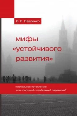 Владимир Павленко Мифы «устойчивого развития». «Глобальное потепление» или «ползучий» глобальный переворот? обложка книги