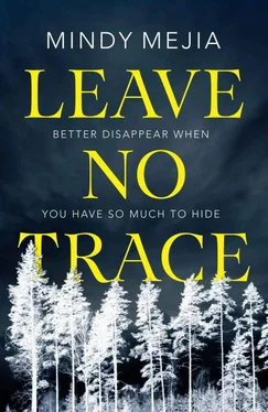 Mindy Mejia Leave No Trace обложка книги