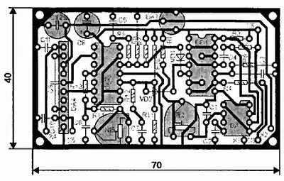 Рис 715 Печатная плата Настройка Настройка ждущего мультивибратора - фото 153