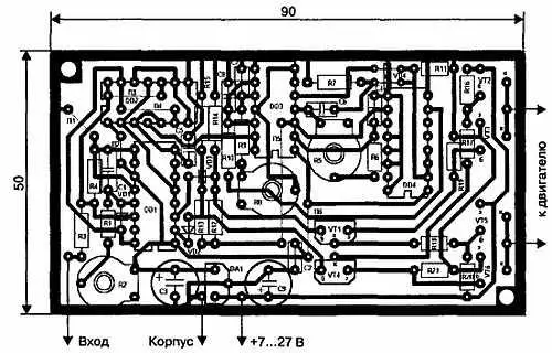 Рис 722 Печатная плата Настройка Ждущий мультивибратор настраивается по - фото 160