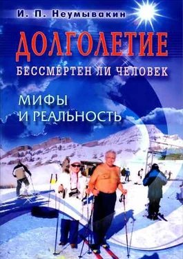 Иван Неумывакин Долголетие. Бессмертен ли человек. Мифы и реальность обложка книги