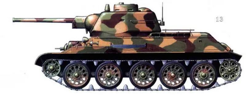 Т3476 4й Гвардейской танковой армии Район Львова лето 1944 г Т3476 в - фото 91