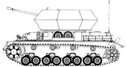 37 cm FlaK auf Fahrgeschtell des PzKpfw IV Ostwind Отсутствие в германской - фото 107