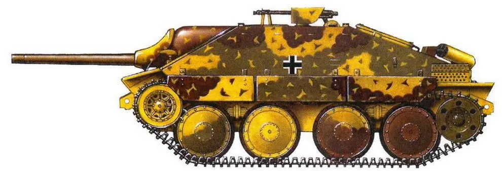 Panzerjager Hetzer Panzerjager Ferdinand Panzer jager Tiger Ausf В - фото 124