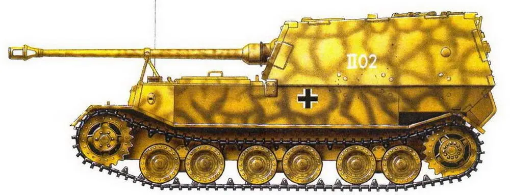Panzerjager Ferdinand Panzer jager Tiger Ausf В Jagdtiger 105 cm leFIl - фото 125
