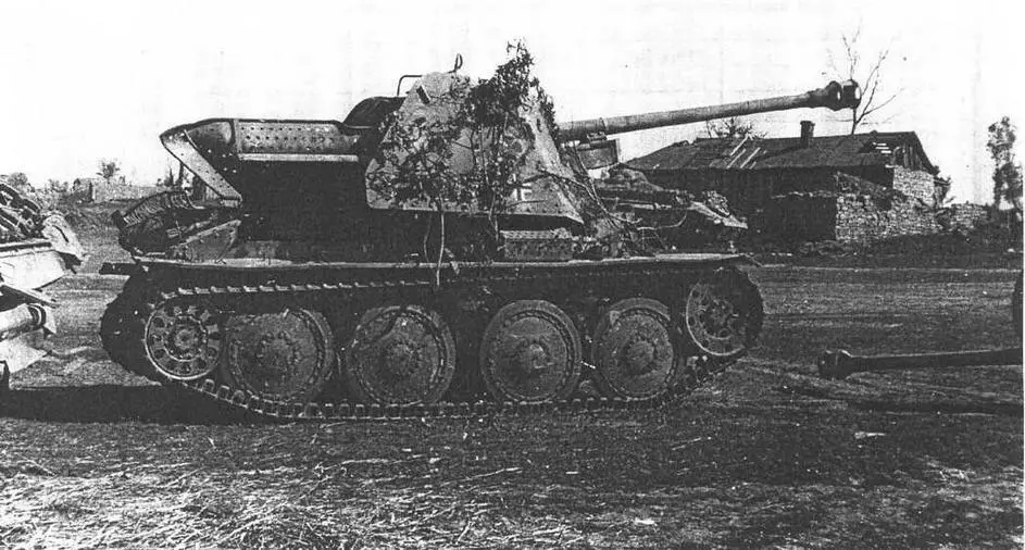 Marder III Ausf H Северный фас Курского выступа Лето 1943 г Marder III - фото 47