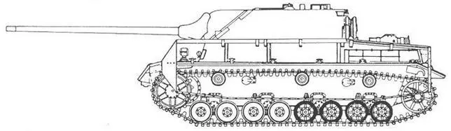 Pz IV lang A SdKfz 1621 JagdpantherSdKfz 172 JagdPanzer Hetzer - фото 52