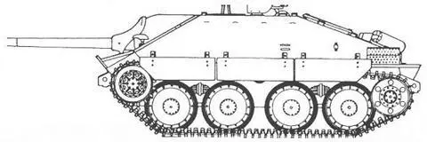 JagdPanzer Hetzer Jagdtiger SdKfz 186 Истребитель танков Ferdinand - фото 54