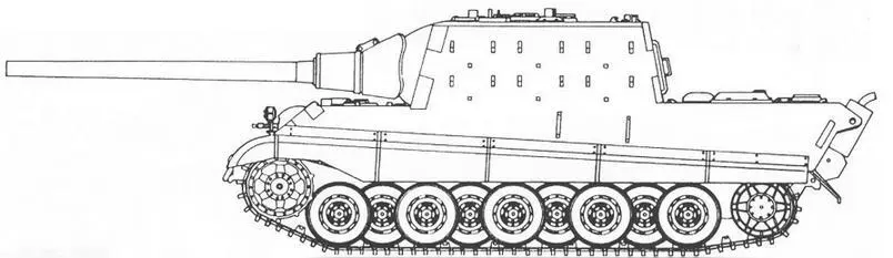 Jagdtiger SdKfz 186 Истребитель танков Ferdinand Штабная машина 654 - фото 55