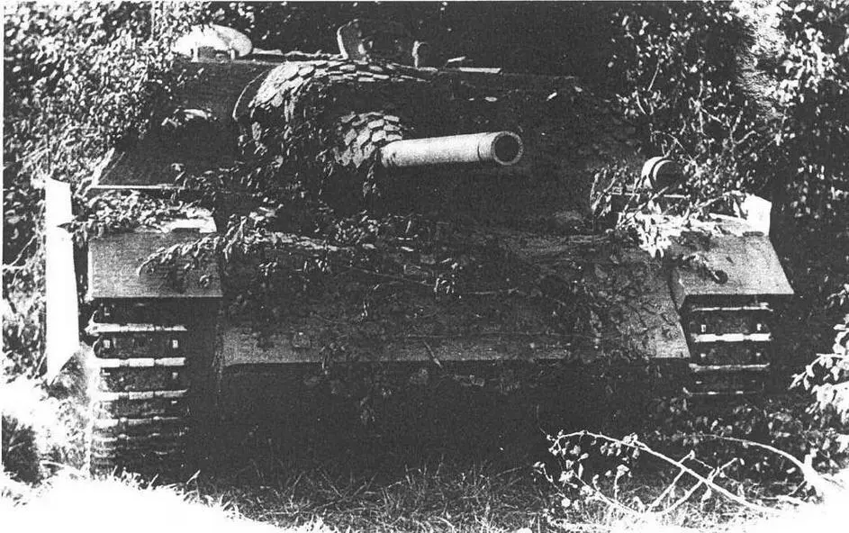 Panzer IV70 V Польша 1944 г Uagdpanther на испытаниях Кубинка - фото 64