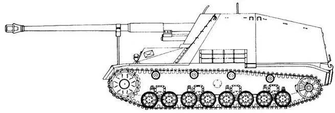 88 cm Pak43 auf GW IIIIV Hornisse Nashorn SdKfz 164 leFH 18 auf - фото 75