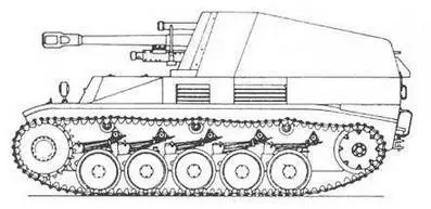 leFH 18 auf Fahrgestell des GW II Wespe SdKfz 124 По существовавшей в - фото 82