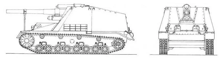 15 cm PanzerHaubitzer 181 auf Fahrgestell GW IIIIV Hummel SdKfz 165 - фото 87