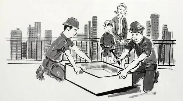 The two men took hammers and nails out of their pockets In nothing flat they - фото 24