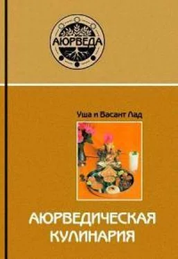 Васант Лад Аюрведическая кулинария обложка книги