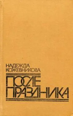 Надежда Кожевникова После праздника обложка книги