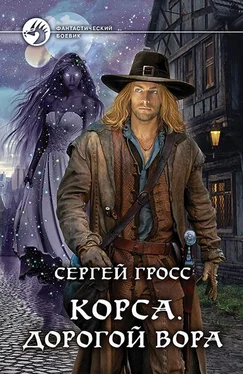 Сергей Гросс Корса. Дорогой вора [СИ, с издательской обложкой] обложка книги