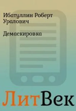 Роберт Ибатуллин Демаскировка обложка книги