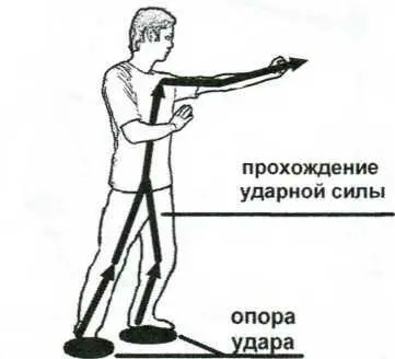 Рис 14 Удар с опорой на землю Целостная структура тела во время удара При - фото 4